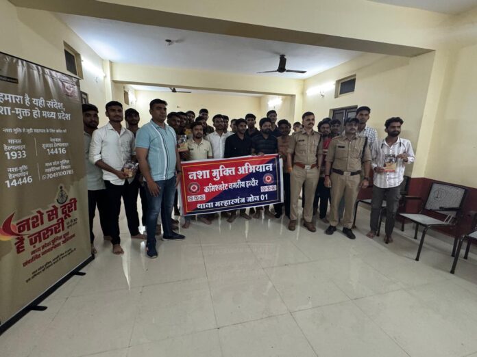 थाना मल्हारगंज ने युवाओं को नशे से दूर रखने के लिए हॉस्टल में चलाया विशेष जागरूकता अभियान