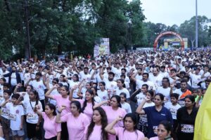 इंदौर पुलिस कमिश्नरेट का "नशे से दूरी है जरूरी" जागरूकता मैराथन, 2362 से ज्यादा लोगों ने बढ़चढ़ कर लिया भाग